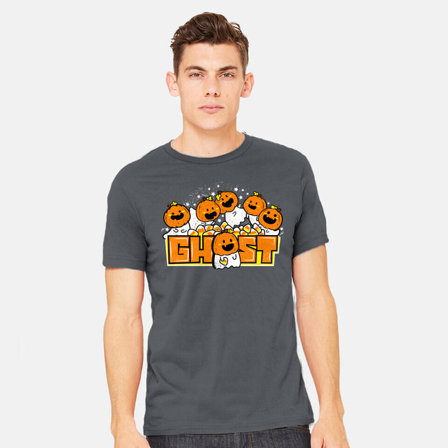 Chibi Pumpkin Ghost-Mens-Heavyweight-Tee-bloomgrace28