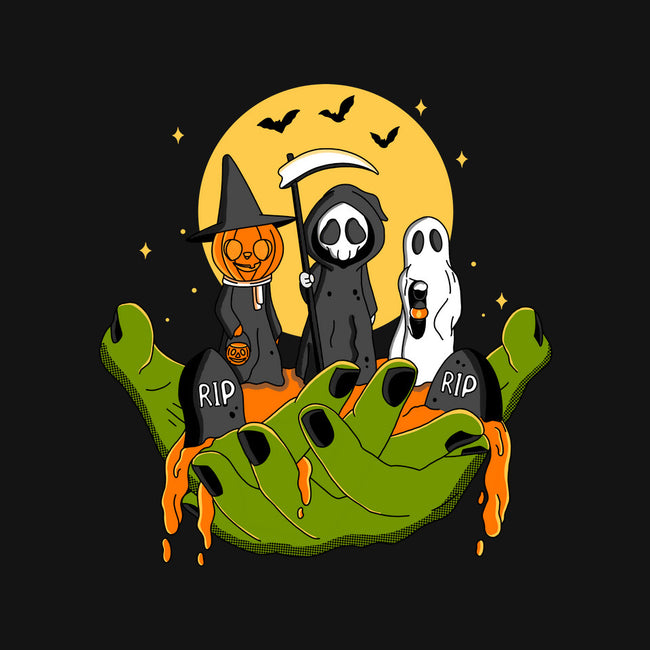 A Piece Of Halloween-Womens-Fitted-Tee-Kimprut
