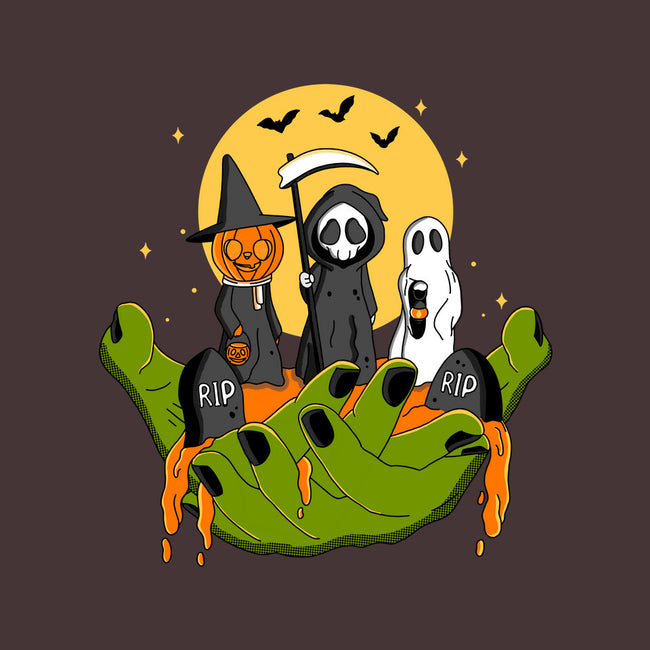 A Piece Of Halloween-Unisex-Crew Neck-Sweatshirt-Kimprut