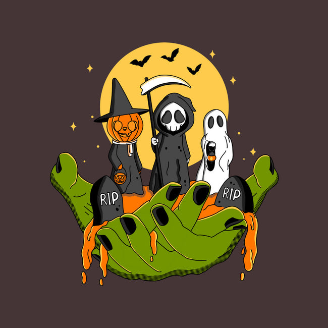 A Piece Of Halloween-None-Glossy-Sticker-Kimprut