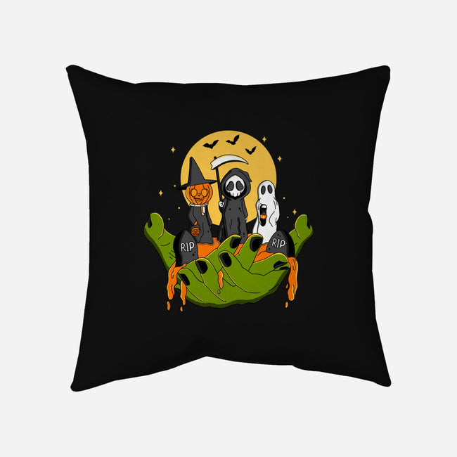 A Piece Of Halloween-None-Non-Removable Cover w Insert-Throw Pillow-Kimprut