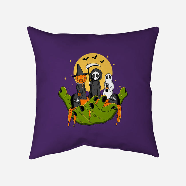 A Piece Of Halloween-None-Non-Removable Cover w Insert-Throw Pillow-Kimprut