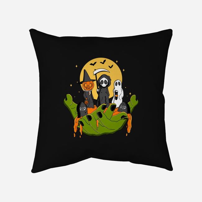A Piece Of Halloween-None-Removable Cover w Insert-Throw Pillow-Kimprut