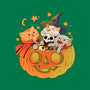 Pumpkin And Cats-Mens-Heavyweight-Tee-ppmid