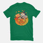 Pumpkin And Cats-Mens-Heavyweight-Tee-ppmid