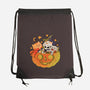 Pumpkin And Cats-None-Drawstring-Bag-ppmid