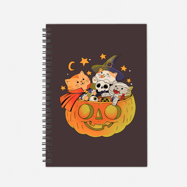 Pumpkin And Cats-None-Dot Grid-Notebook-ppmid