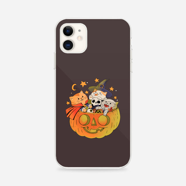 Pumpkin And Cats-iPhone-Snap-Phone Case-ppmid