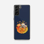 Pumpkin And Cats-Samsung-Snap-Phone Case-ppmid