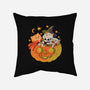 Pumpkin And Cats-None-Non-Removable Cover w Insert-Throw Pillow-ppmid