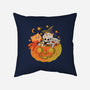 Pumpkin And Cats-None-Non-Removable Cover w Insert-Throw Pillow-ppmid