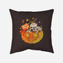 Pumpkin And Cats-None-Removable Cover-Throw Pillow-ppmid
