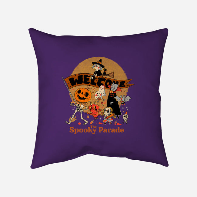 Spooky Parade-None-Removable Cover w Insert-Throw Pillow-ppmid