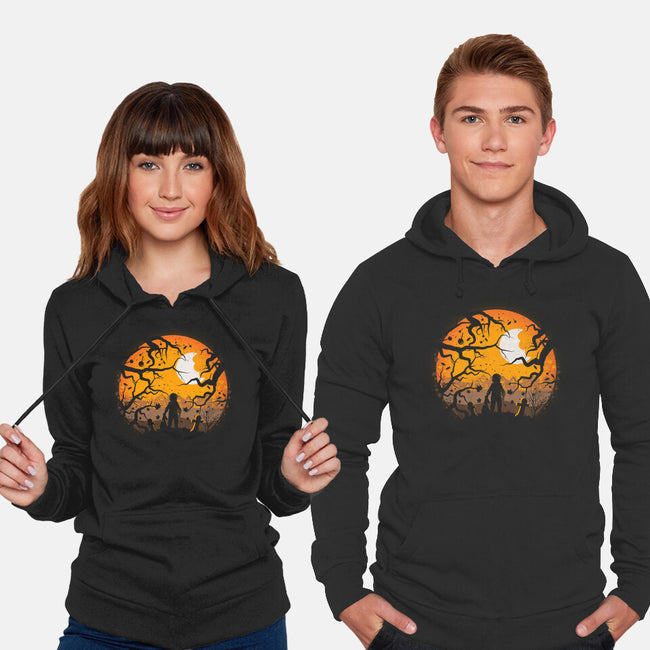 Tricking And Treating-Unisex-Pullover-Sweatshirt-rocketman_art