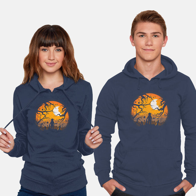 Tricking And Treating-Unisex-Pullover-Sweatshirt-rocketman_art