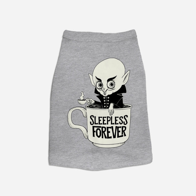 Nosferatu And Coffee-Cat-Basic-Pet Tank-ppmid