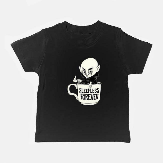 Nosferatu And Coffee-Baby-Basic-Tee-ppmid