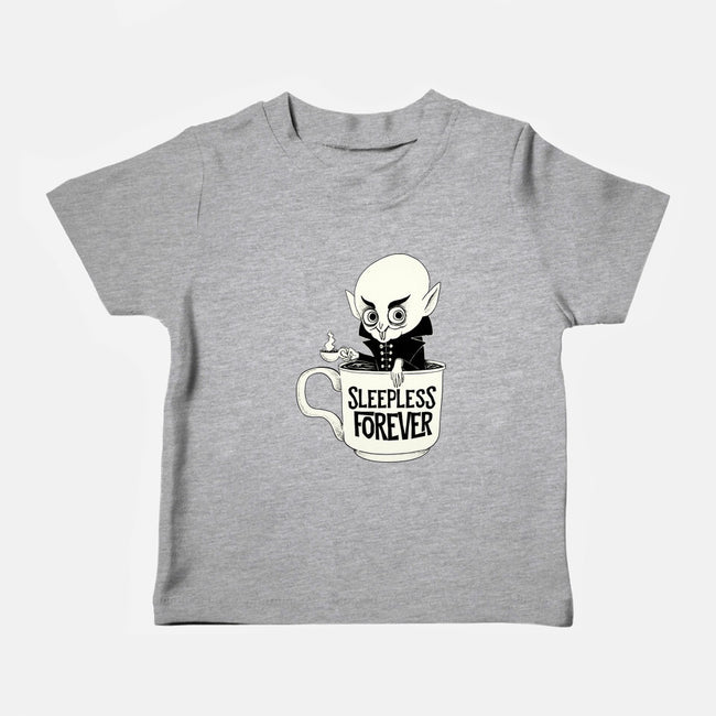 Nosferatu And Coffee-Baby-Basic-Tee-ppmid