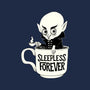Nosferatu And Coffee-Womens-Fitted-Tee-ppmid