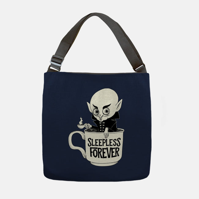 Nosferatu And Coffee-None-Adjustable Tote-Bag-ppmid