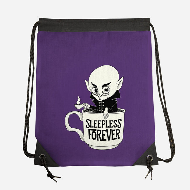 Nosferatu And Coffee-None-Drawstring-Bag-ppmid