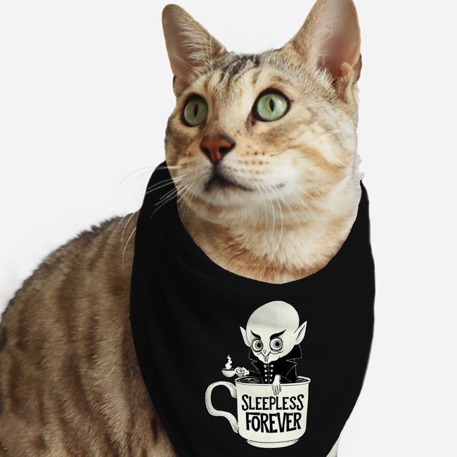 Nosferatu And Coffee-Cat-Bandana-Pet Collar-ppmid