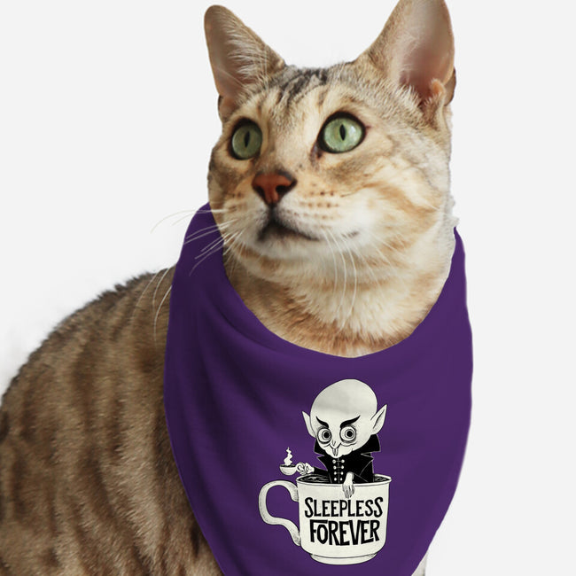 Nosferatu And Coffee-Cat-Bandana-Pet Collar-ppmid