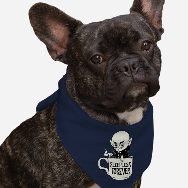 Nosferatu And Coffee-Dog-Bandana-Pet Collar-ppmid