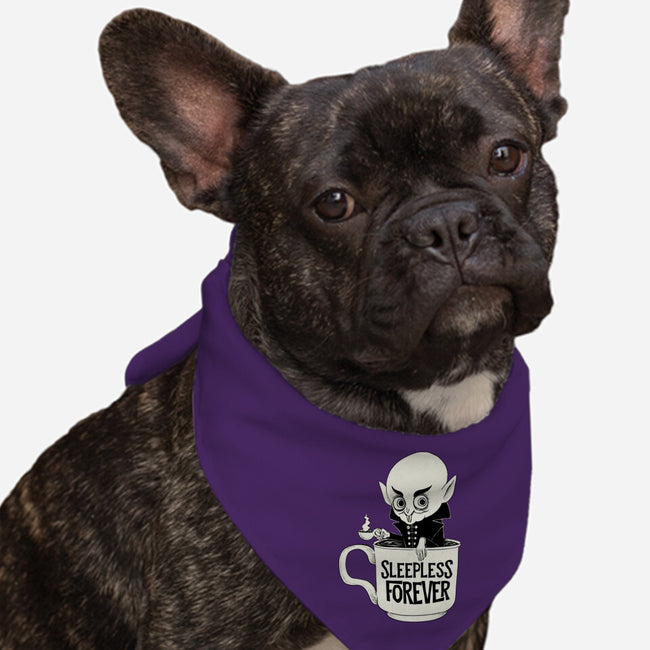 Nosferatu And Coffee-Dog-Bandana-Pet Collar-ppmid