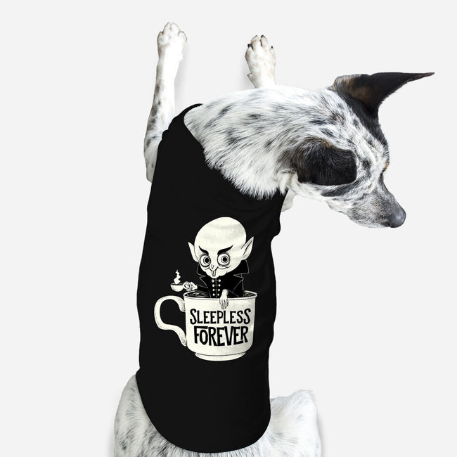 Nosferatu And Coffee-Dog-Basic-Pet Tank-ppmid