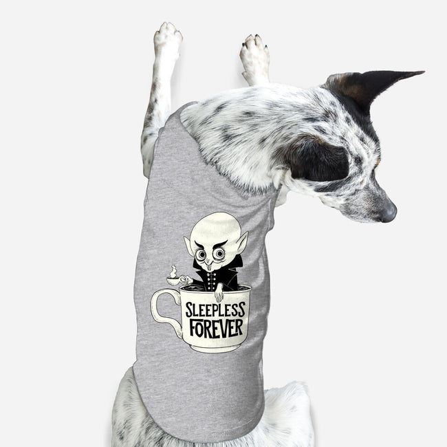 Nosferatu And Coffee-Dog-Basic-Pet Tank-ppmid