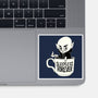 Nosferatu And Coffee-None-Glossy-Sticker-ppmid