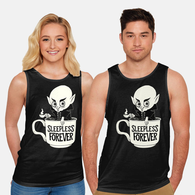 Nosferatu And Coffee-Unisex-Basic-Tank-ppmid