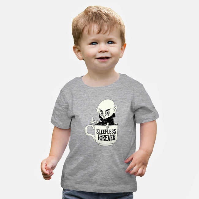 Nosferatu And Coffee-Baby-Basic-Tee-ppmid