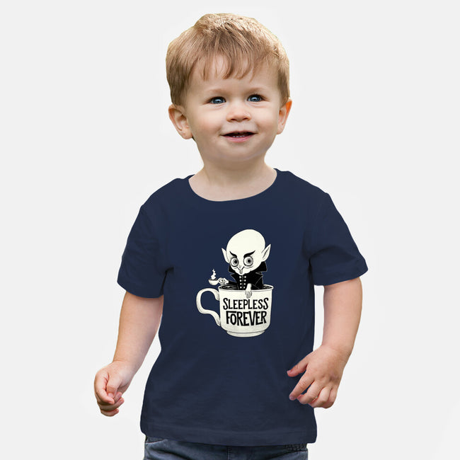 Nosferatu And Coffee-Baby-Basic-Tee-ppmid