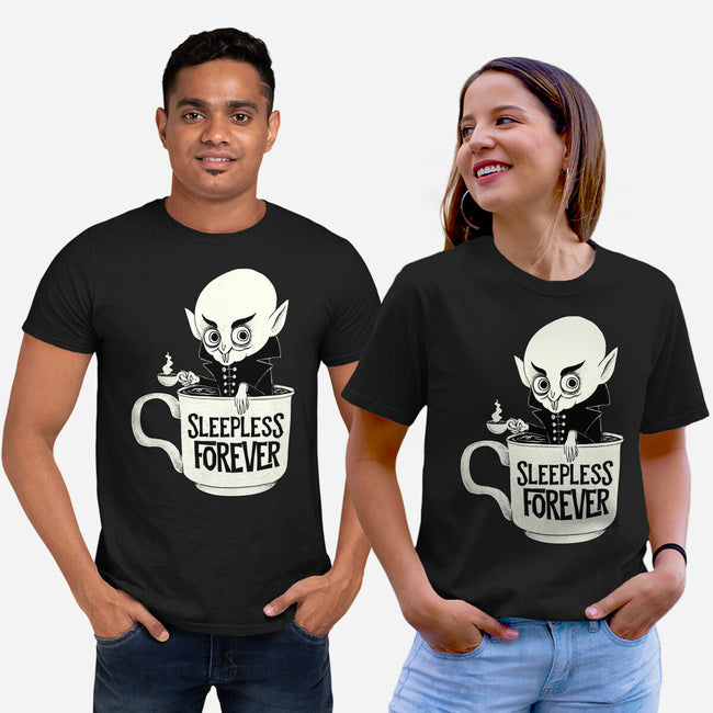 Nosferatu And Coffee-Unisex-Basic-Tee-ppmid