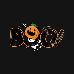 Boo Pumpkin Head