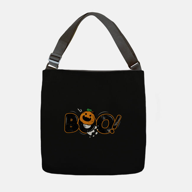 Boo Pumpkin Head-None-Adjustable Tote-Bag-bloomgrace28