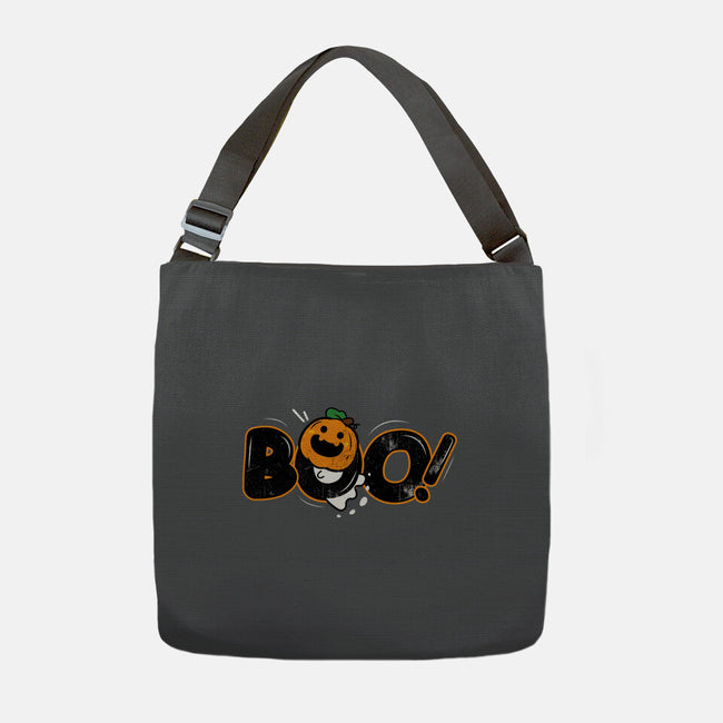 Boo Pumpkin Head-None-Adjustable Tote-Bag-bloomgrace28