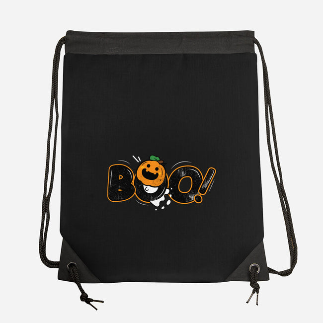 Boo Pumpkin Head-None-Drawstring-Bag-bloomgrace28