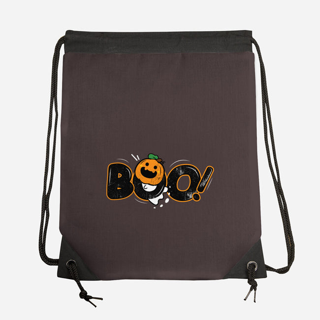 Boo Pumpkin Head-None-Drawstring-Bag-bloomgrace28