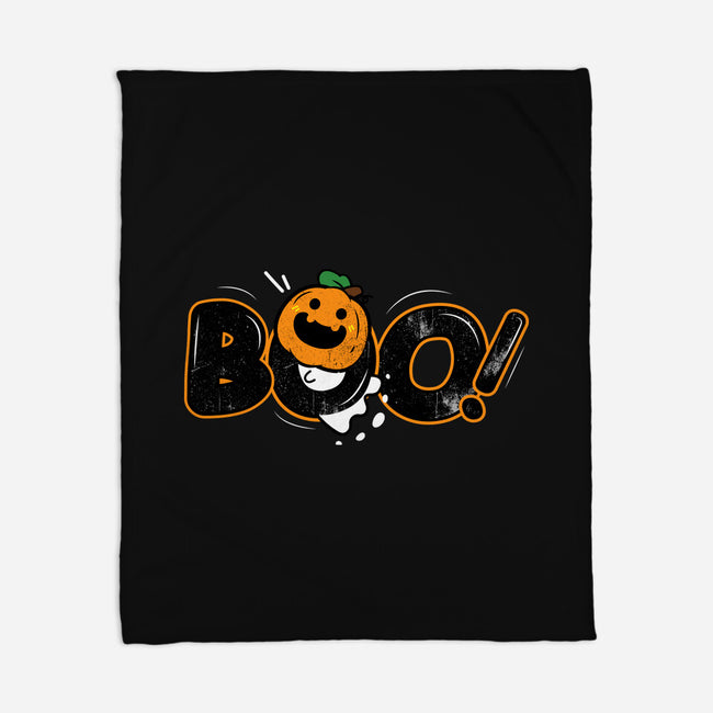 Boo Pumpkin Head-None-Fleece-Blanket-bloomgrace28