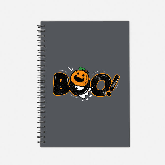 Boo Pumpkin Head-None-Dot Grid-Notebook-bloomgrace28