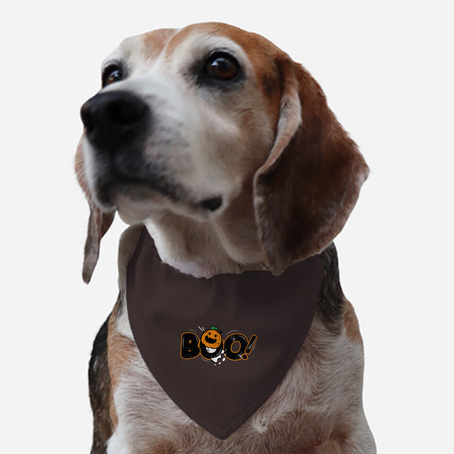 Boo Pumpkin Head-Dog-Adjustable-Pet Collar-bloomgrace28