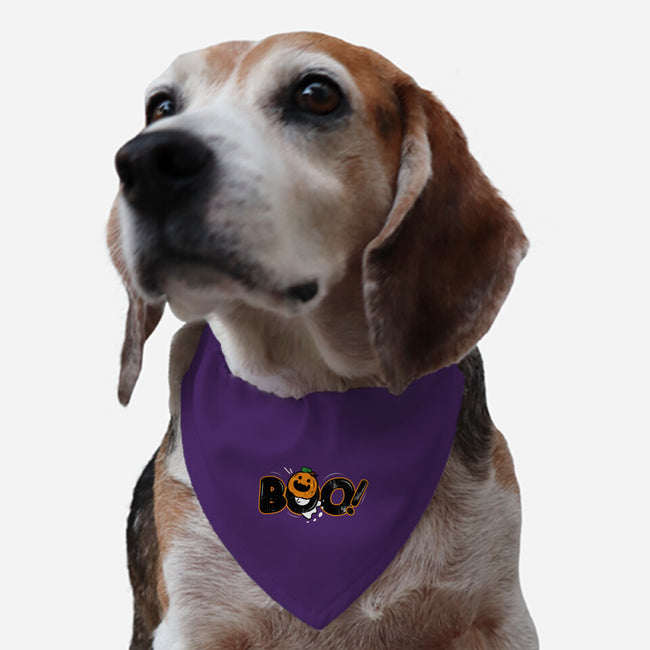 Boo Pumpkin Head-Dog-Adjustable-Pet Collar-bloomgrace28