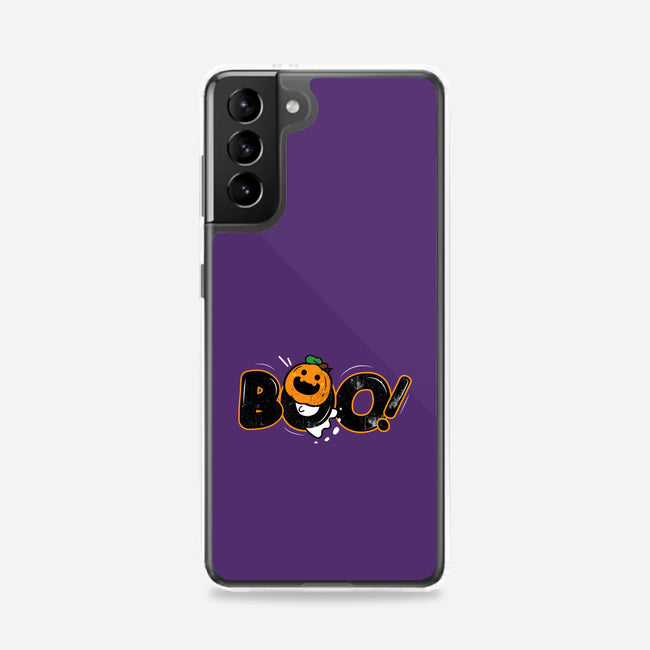 Boo Pumpkin Head-Samsung-Snap-Phone Case-bloomgrace28