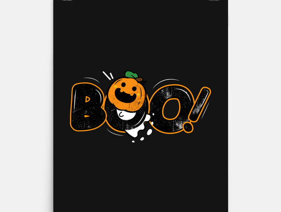 Boo Pumpkin Head