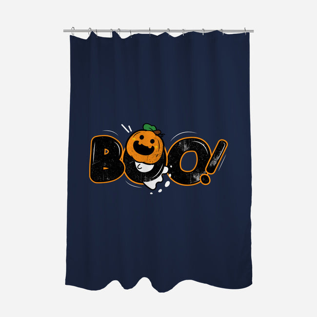 Boo Pumpkin Head-None-Polyester-Shower Curtain-bloomgrace28