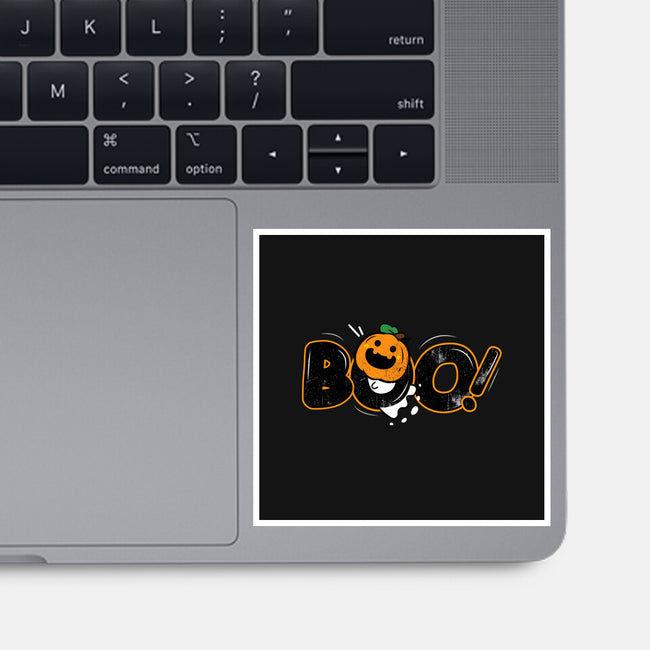 Boo Pumpkin Head-None-Glossy-Sticker-bloomgrace28