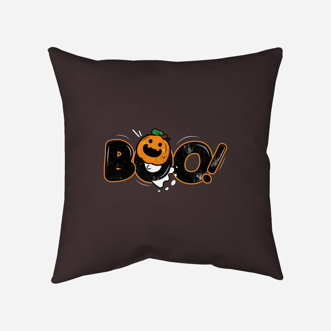 Boo Pumpkin Head-None-Non-Removable Cover w Insert-Throw Pillow-bloomgrace28